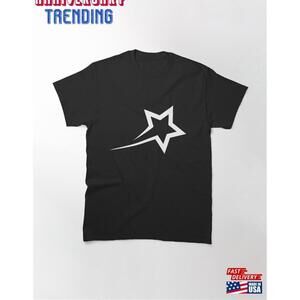 White Star Simple Design For Stars Classic Tshirt Unisex